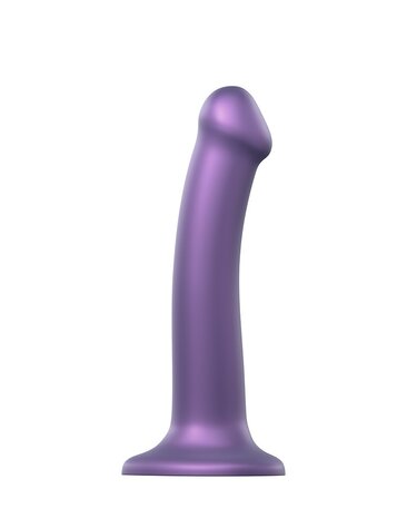 Strap-on-Me Mono Density Dildo Purple Metallic M