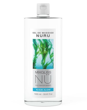 Mixgliss - NU Algue - Glijmiddel op waterbasis - 1000 ml