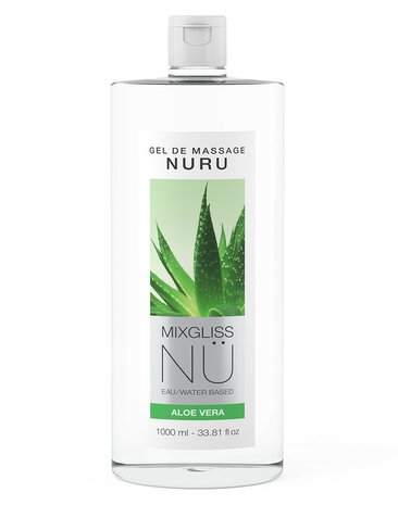 Mixgliss - NU Aloe Vera - Glijmiddel op waterbasis - 1000 ml