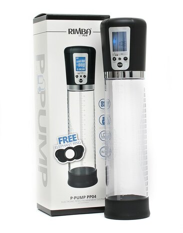 Rimba Toys - P-Pump PP04 - Oplaadbare Penisvergroter - Zwart