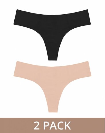 Bye Bra - Invisible Thong 2 Pack
