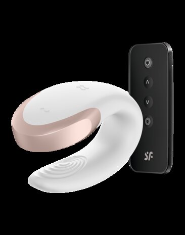 Satisfyer - Double Love - Luxury Couple Vibrator - Wit