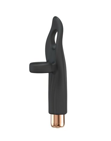 Love to Love - Vibrating Tickle Me - Vinger Vibrator - Zwart