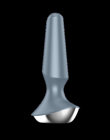 Satisfyer - Plug-ilicious 2 - Vibrerende Anale Plug - Grijs