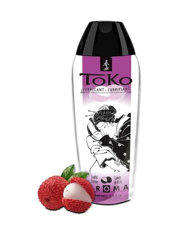 Shunga - Toko Aroma Lustful Lychee - Glijmiddel op waterbasis - 165 ml