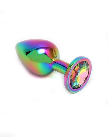 Rimba Toys - Pisa - Butt Plug - Rainbow