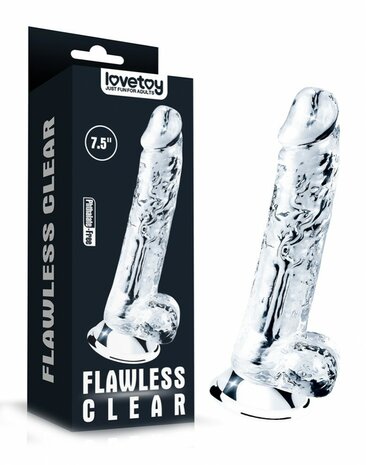Love Toy - Flawless Clear Dildo 19 cm
