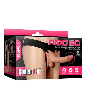 Love Toy - Strap-On Harness met Dildo 20 cm - Nude