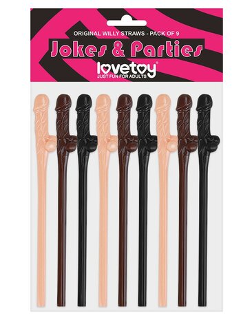Love Toy - Penis Rietjes - Set van 9