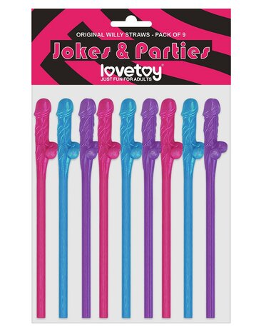 Love Toy - Penis Rietjes - Set van 9