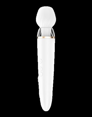 Satisfyer - Double Wand-er - Wand Vibrator - Wit