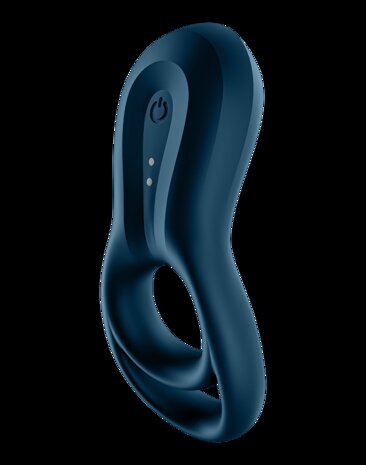 Satisfyer - Epic Duo - Cockring Vibrator - Blauw