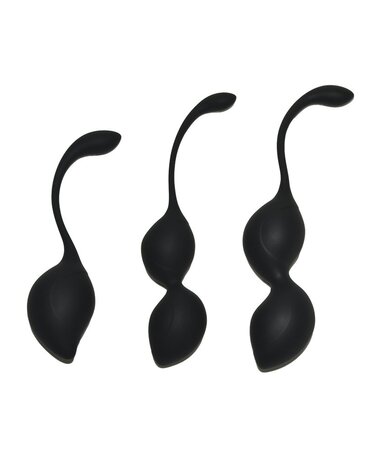 Rimba Toys - Geneva - Kegel Balletjes Training Set - Zwart