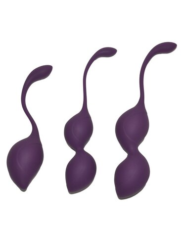 Rimba Toys - Geneva - Kegel Balletjes Training Set - Paars
