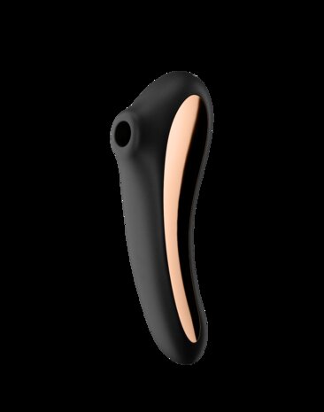 Satisfyer - Dual Kiss - Luchtdruk + G-Spot Vibrator - Zwart