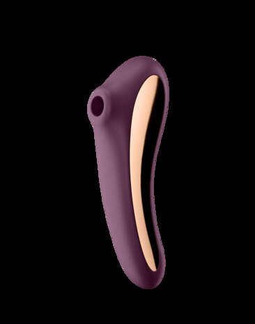 Satisfyer - Dual Kiss - Luchtdruk + G-Spot Vibrator - Paars