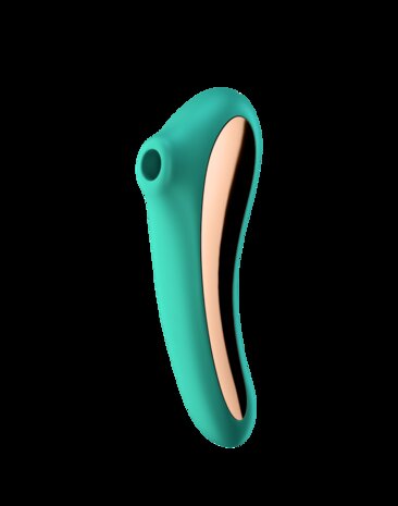 Satisfyer - Dual Kiss - Luchtdruk + G-Spot Vibrator - Groen