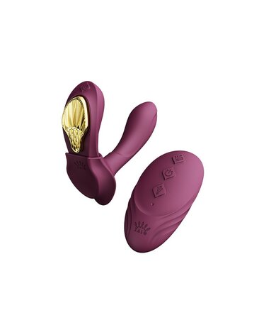 ZALO - Aya - Draagbare Vibrator met Afstandsbediening - Paars