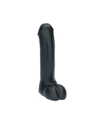 Ylva &amp; Dite - Icarus - Dildo met Ballen - Metallic Zwart / Grijs