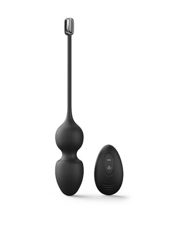 Dorcel - Love Balls - Vibrerende Kegel Balletjes met Afstandsbediening - Zwart