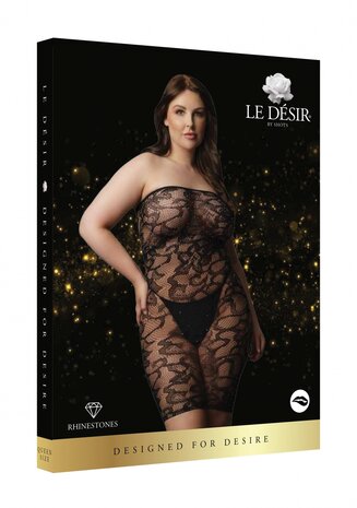 Star Strass Bodysuit - Plus Size