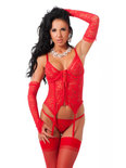 Rimba - Corset, G-String, Handschoenen & kousen