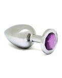 Rimba - Buttplug GROOT met kristal (unisex)