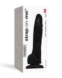 Strap-On-Me Soft Realistic Dildo Black Size M