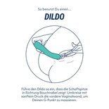 Zwarte siliconen prostaat dildo