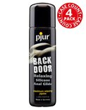 pjur - Back Door Relaxing - Glijmiddel op siliconenbasis - 250 ml (4 stuks)