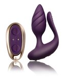Rocks-Off - Cocktail - Koppel Vibrator met Afstandsbediening - Paars