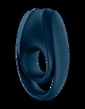 Satisfyer - Incredible Duo - Cockring Vibrator - Blauw