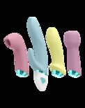 Satisfyer - Fabulous Four - Air Pulse + Vibrator Set - Multicolor