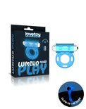 LoveToy - Lumino Play Cock Ring Vibrator - Glow in the Dark