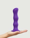 Strap-On-Me - Geisha Balls - Dildo met Roterende Ballen Maat XL - Paars