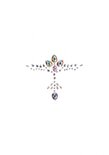 Dazzling Cleavage Bling Sticker