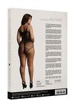 Contrast Net Teddy - Plus Size