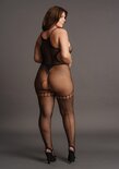 Duo Net Bodystocking - Plus Size