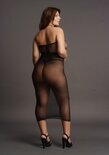 Lingerie Jurkje met Hoge Hals - Plus Size