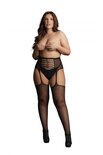 Hoge Taille Jarretelles Kousen - Plus Size