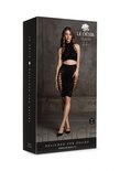 Kala XXXVII - Tweedelige Set met Col, Crop Top en Rok - One Size