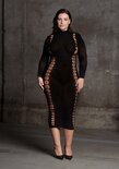 Carme XI - Jurk met Col - Plus Size