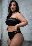 Ananke XII - Driedelige Set met Choker, Bandeautop en Slip met Kousenbanden - Plus Size