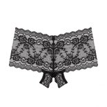 Underneath - Mila Kanten Short Met Open Kruisje