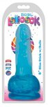 Lollicock - Dildo Slim Stick With Balls - Berry Ice - 15.8 cm