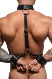 Halsband Met Polsboeien Restraint Set - Zwart
