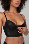 Zipper Bustier & String Xenna