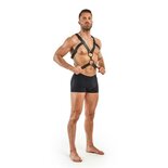 Rocco Bondage Harnas - Zwart