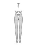 Visnet Catsuit - Zwart