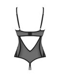 Serena Love - Open Kruis Body - Zwart